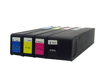 Special Set of 4 Remanufactured Cartridges for HP #970XL, #971XL with 2nd Generation Chips